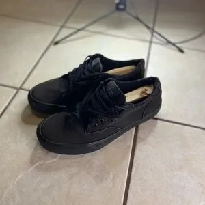 Vans triple black early 2000\'s size 10 mens Vans Professional Skate Shoes TNT, Y2K - from Early 2000s  main image 3
